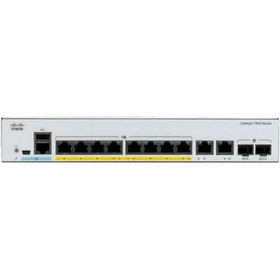 Front panel of Cisco C1000-8T-2G-L Catalyst 1000 Series 8-port GbE Layer 2