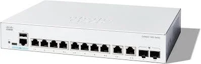 Front panel of Cisco C1300-8T-E-2G Catalyst 1300 Series 8-port GbE Layer 3