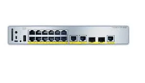 Front panel of Cisco C9200CX-12T-2X2G-E Catalyst 9200CX compact