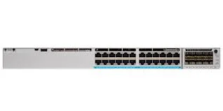 Front panel of Cisco C9300-24T-A Catalyst 9300 24-port 1G data-only switch