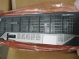 Front panel of Cisco Cisco3845-DC 3845 Integrated Services Router (ISR)