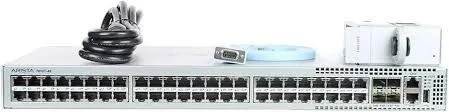 Front panel of Arista DCS-7010T-48 7010T 48-port Gigabit Ethernet 1RU data