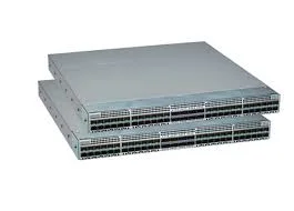Front panel of Arista DCS-7050SX3-48YC8 7050X3 Series 1RU data-center leaf switch