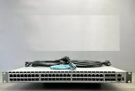 Front panel of Arista DCS-7050TX-64 7050TX-64