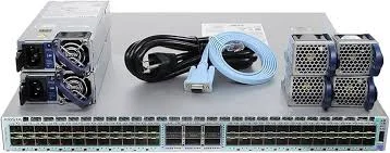 Front panel of Arista DCS-7160-48YC6 7160-48YC6
