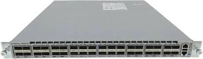 Front panel of Arista DCS-7280QR-C36 7280R Series 1RU data-center leaf/spine