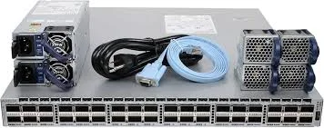 Front panel of Arista DCS-7280QRA-C36S 7280RA 1RU data center switch/router