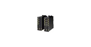 Front panel of Cisco IE-1000-4P2S-LM Industrial Ethernet 1000 Series