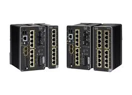 Front panel of Cisco IE-3300-8U2X-A Catalyst IE3300 Rugged Series industrial