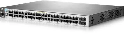 Front panel of HP Aruba J9772A HPE Aruba 2530-48G-PoE+ Switch (J9772A):