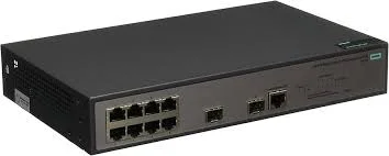 Front panel of HP Aruba JG920A HPE OfficeConnect 1920-8G Switch (JG920A)