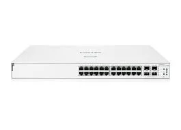 Front panel of HP Aruba JG932A HPE FlexNetwork 5130-24G-4SFP+ EI Switch