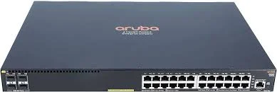 Front panel of HP Aruba JL741A HPE Aruba Networking CX 6410 96G CLS4 PoE