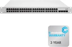 Front panel of Meraki MS250-48FP-HW Cisco Meraki MS250-48FP cloud-managed