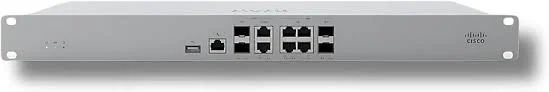 Front panel of Meraki MX95-HW Cisco Meraki MX95 cloud-managed security