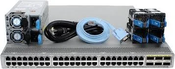 Front panel of Cisco N9K-C9372TX Nexus 9372TX