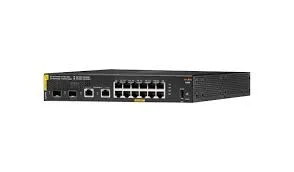 Front panel of HP Aruba R8N89A HPE Aruba Networking CX 6000 Series