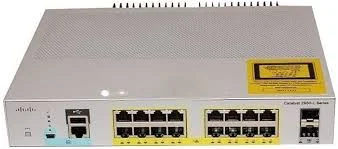 Front panel of Cisco WS-C2960L-16PS-LL Catalyst 2960-L Series