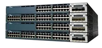 Front panel of Cisco WS-C3560X-24P-E Catalyst 3560-X Series