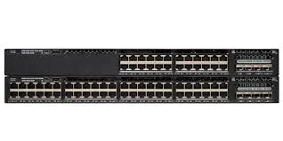 Front panel of Cisco WS-C3650-48FS-L Catalyst 3650 48-port Full PoE+ Layer 3