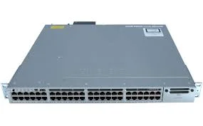 Front panel of Cisco WS-C3850-48PW-S Catalyst 3850 Series