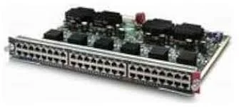Front panel of Cisco WS-X4444-GB-RJ45 Catalyst 4500 Series 48-port 10/100/1000